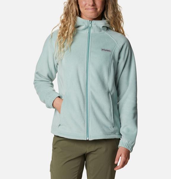 Columbia Benton Springs Fleece Jacket Green For Women's NZ21875 New Zealand